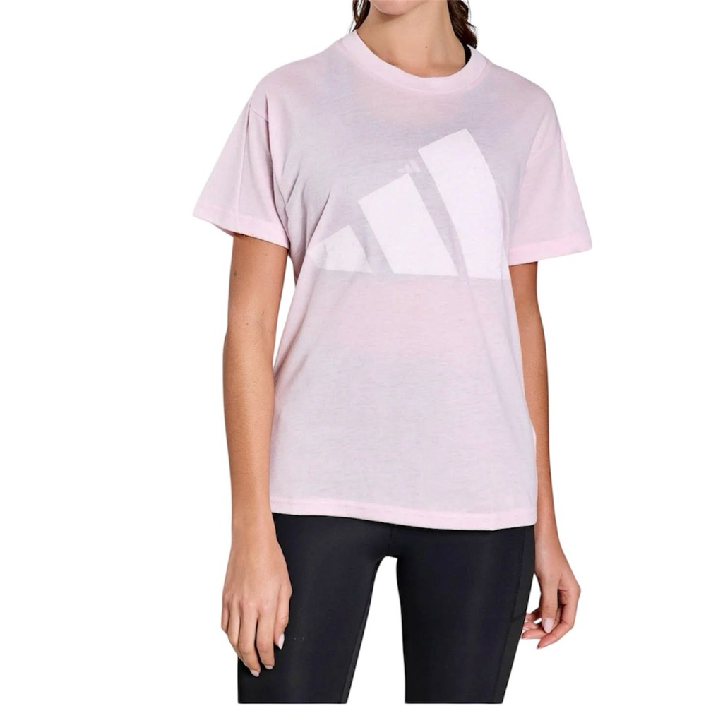 - Adidas 2X Winners Pink Confetti Tee! NEW!